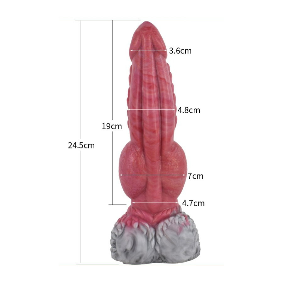 Gode éjaculateur Monster Wooscal 18 x 6.8cm