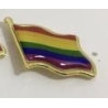 Pin's Drapeau LGBT en métal