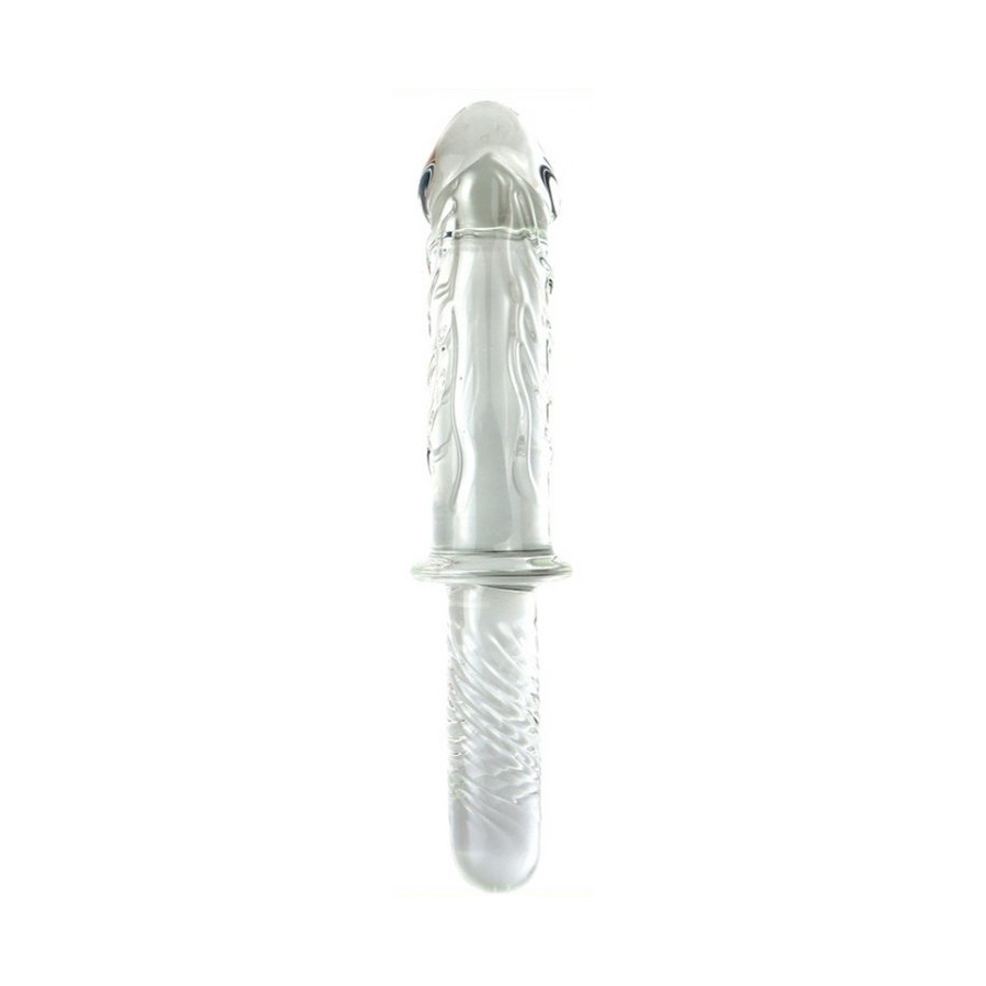 Gode Poignée en verre Ice King 16.5 x 5.2cm Gode Poignée en verre Ice King 16.5 x 5.2cm