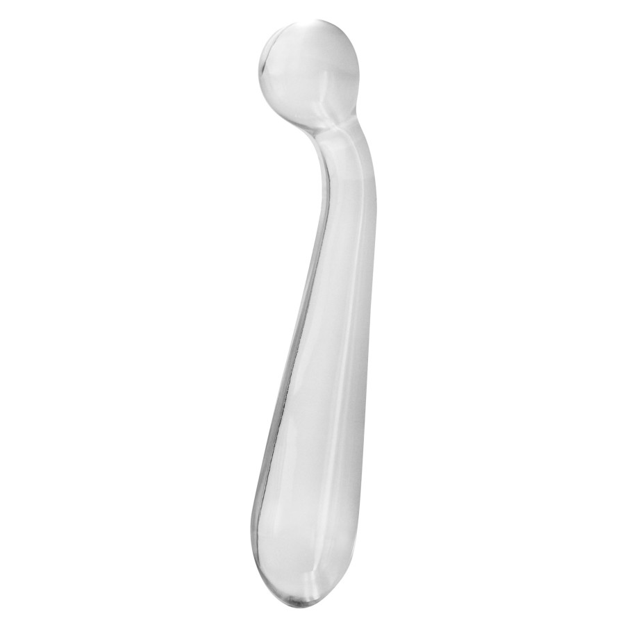 Gode en verre G-Spot Wand 16 x 3.5cm Transparent Gode en verre G-Spot Wand 16 x 3.5cm Transparent