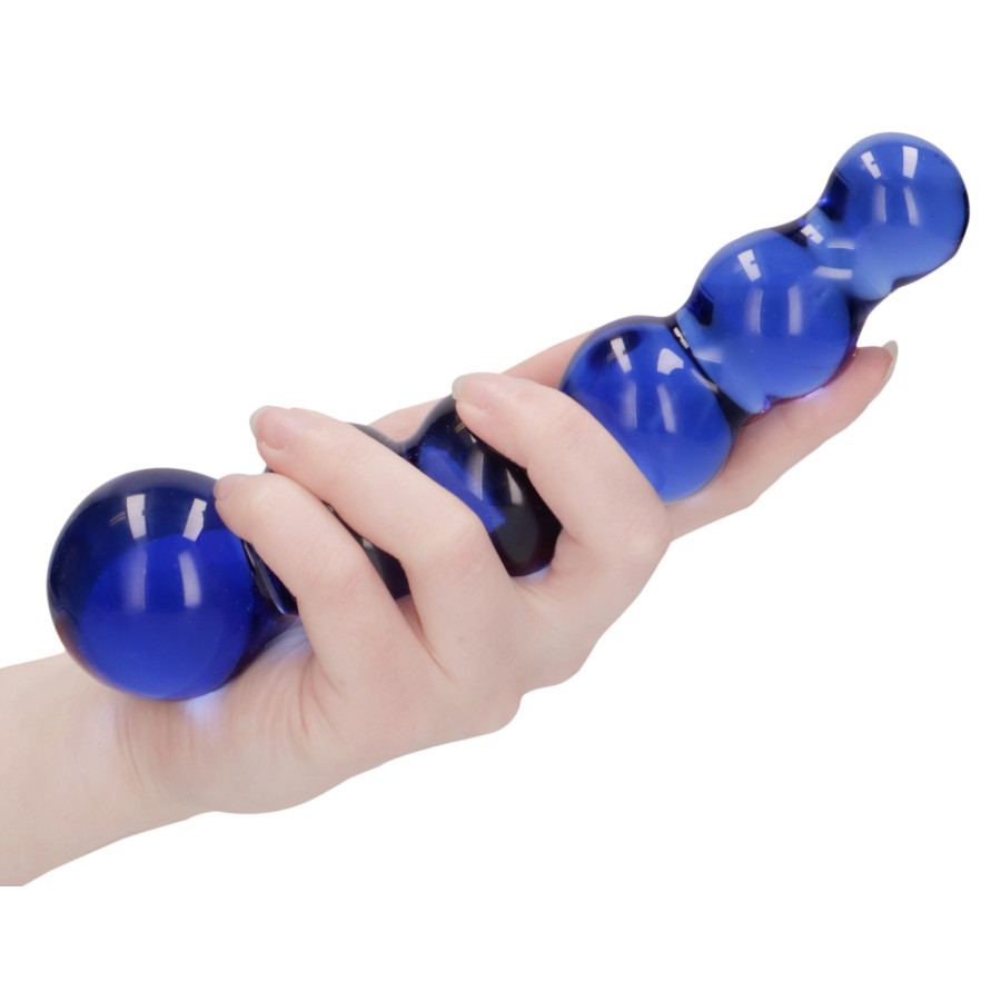 Gode en verre Planets Bleu 18 x 4.3 cm