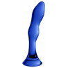 Gode en verre Gallant Bleu 16 x 3.4cm