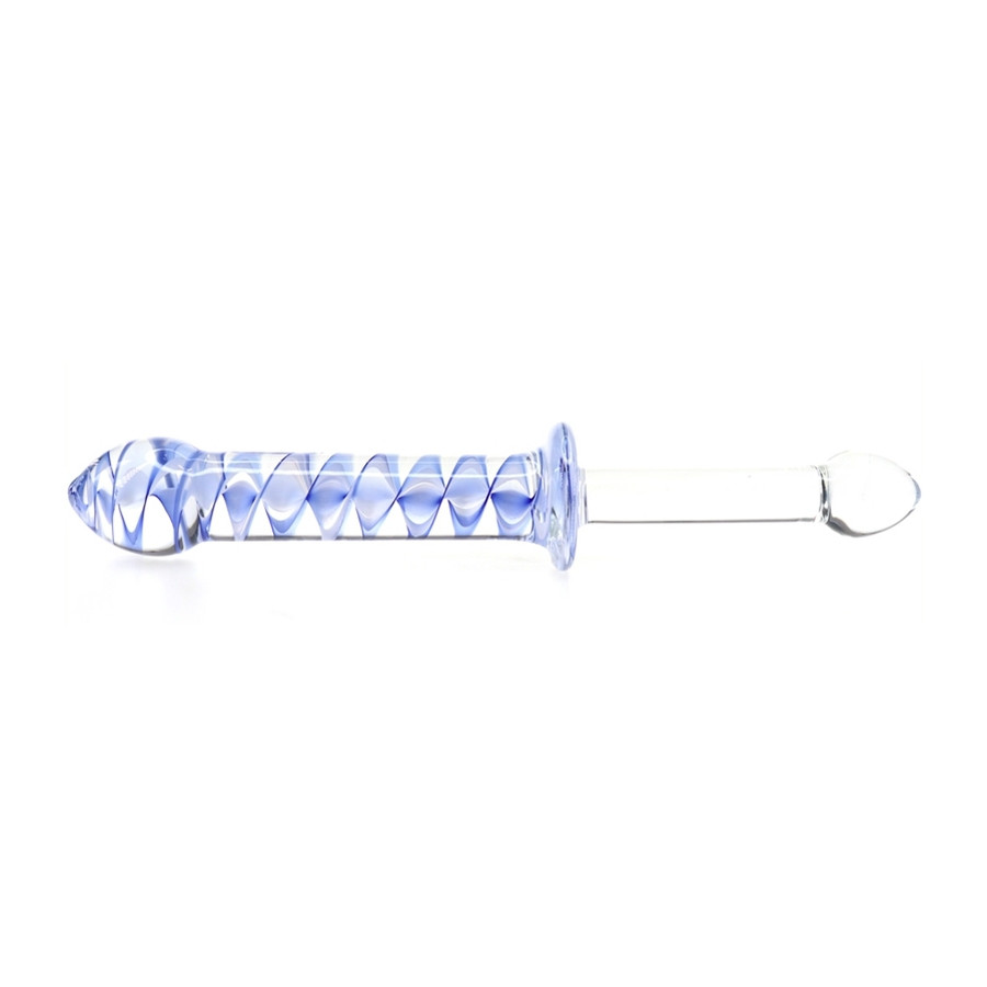 Gode en verre Screw Duo 24 x 3.3cm