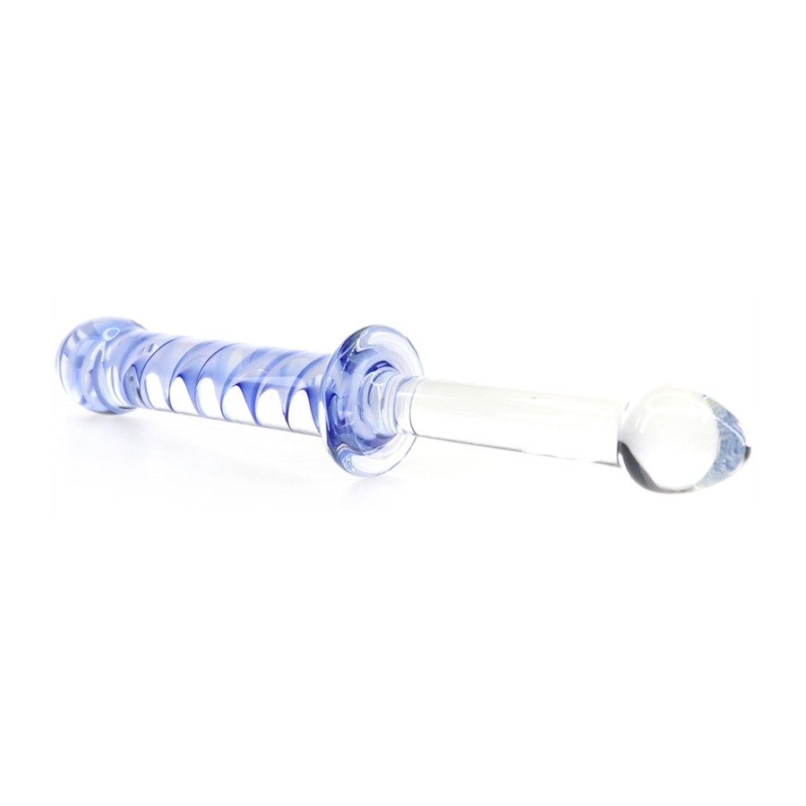 Gode en verre Screw Duo 24 x 3.3cm