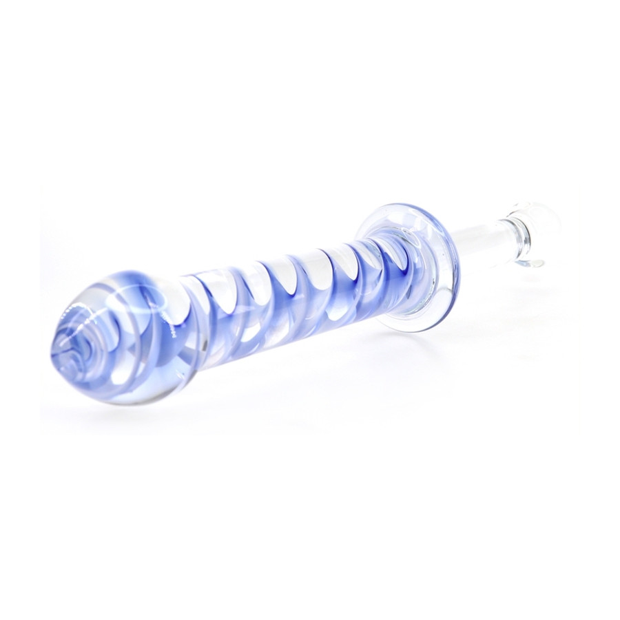 Gode en verre Screw Duo 24 x 3.3cm
