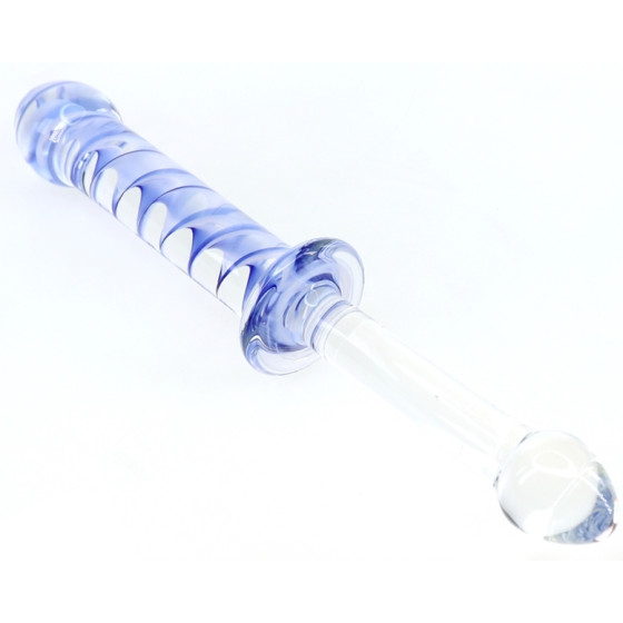 Gode en verre Screw Duo 24 x 3.3cm