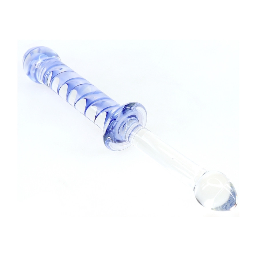 Gode en verre Screw Duo 24 x 3.3cm