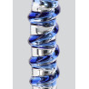 Gode en verre G-Spot Gemstone 17 x 3.7cm