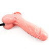 Gode gonflable rose 15 x 3.5 cm