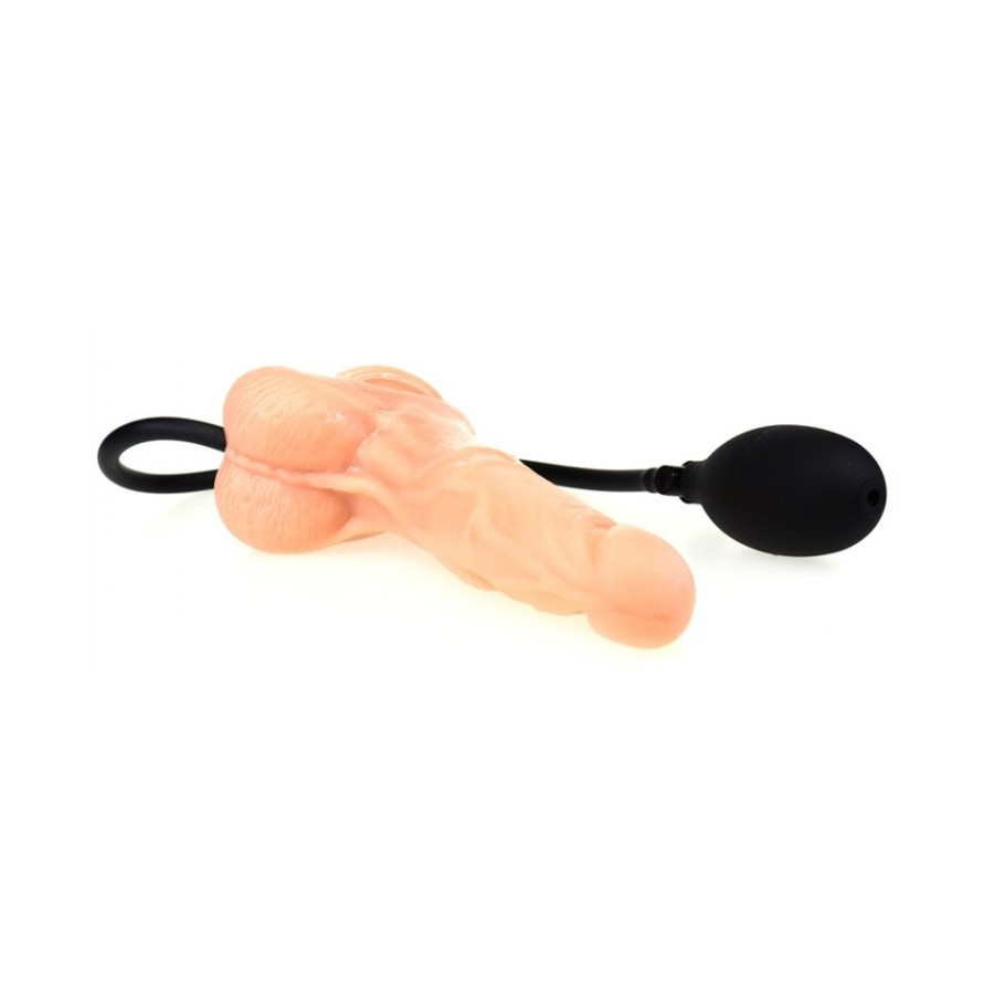 Gode gonflable Inflat 14 x 4.5cm Flesh