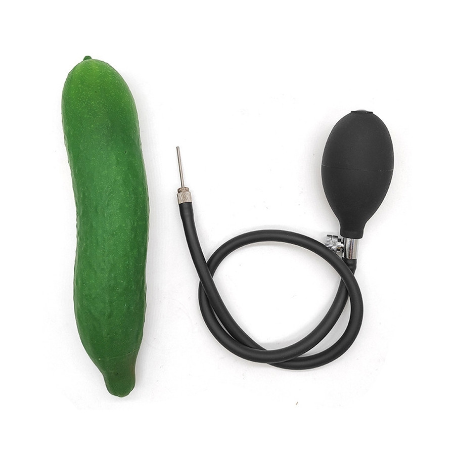 Gode gonflable Concombre 18 x 3.5cm