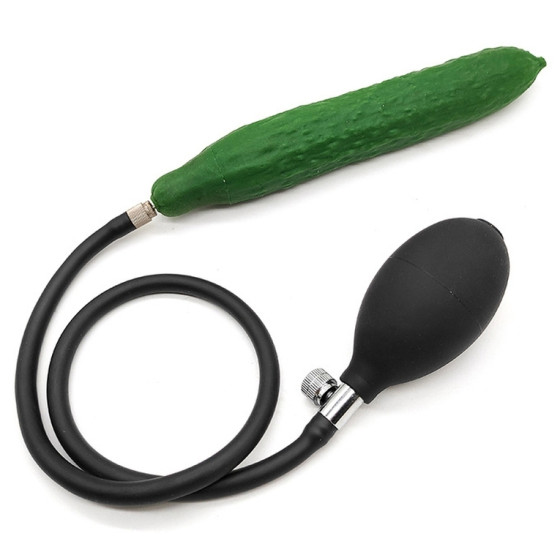 Gode gonflable Concombre 18 x 3.5cm
