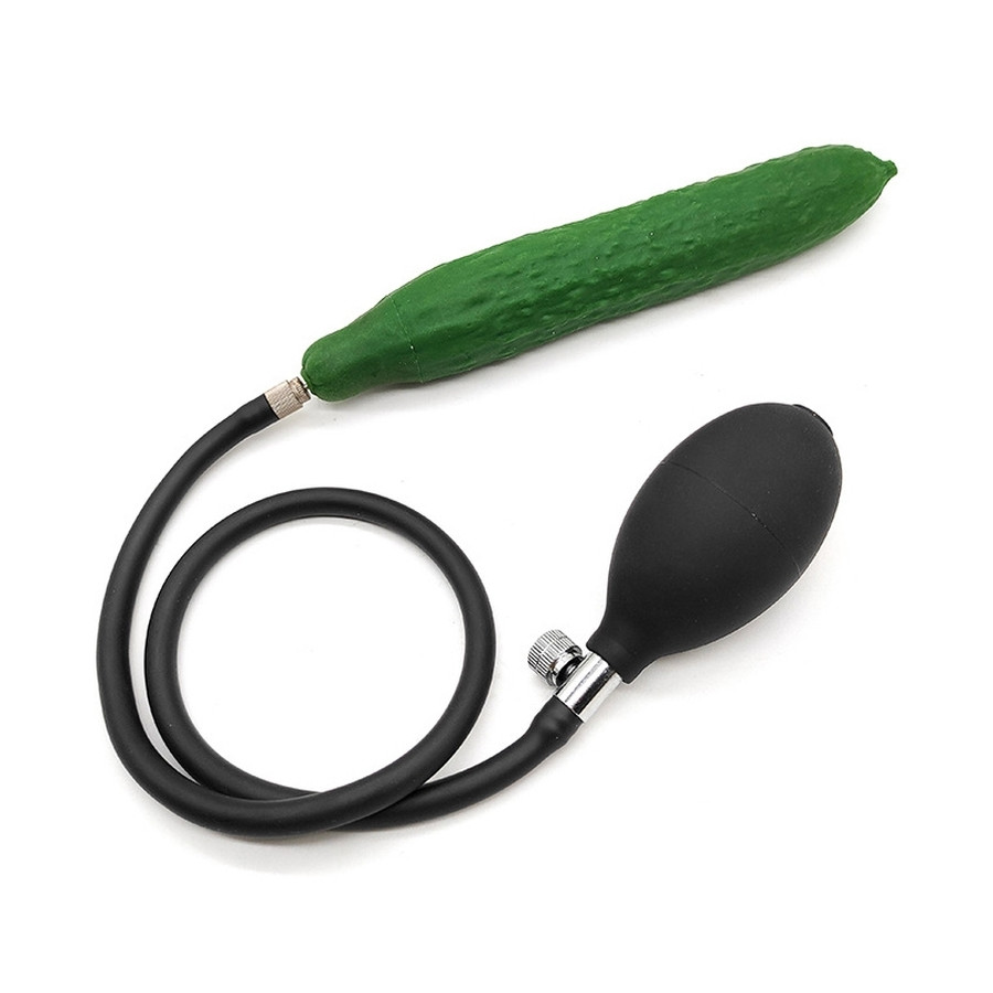 Gode gonflable Concombre 18 x 3.5cm