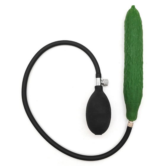 Gode gonflable Concombre 18 x 3.5cm