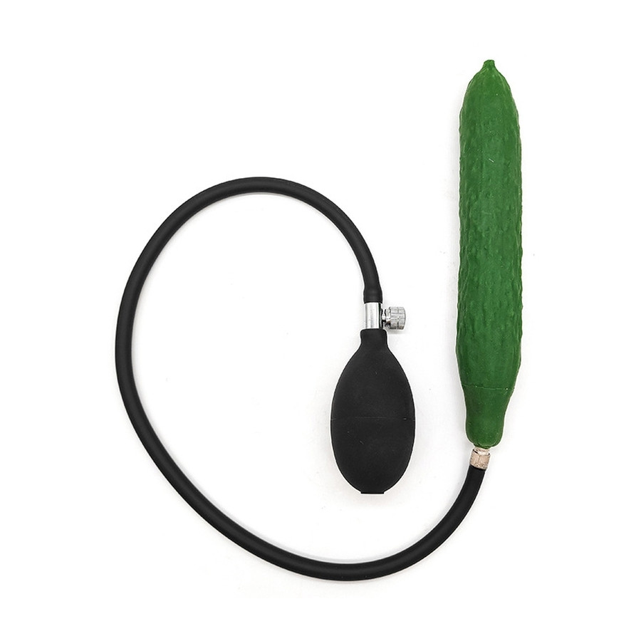 Gode gonflable Concombre 18 x 3.5cm