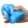 Gode Octopus 15 x 5.5cm Bleu