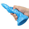Gode Octopus 15 x 5.5cm Bleu