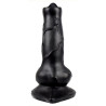 Gode Dog Cock 12 x 4cm Noir