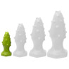 Plug silicone Monster Spike S 8 x 3.5cm Vert