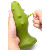 Plug silicone Monster Spike S 8 x 3.5cm Vert