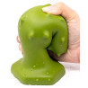 Plug silicone Monster Spike M 12 x 4.5cm Vert