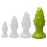 Plug silicone Monster Spike XL 16 x 6.5cm Vert
