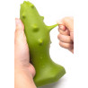 Plug silicone Monster Spike XL 16 x 6.5cm Vert