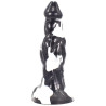 Gode Wolorz 20 x 6cm Noir-Blanc