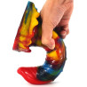 Gode Lizard 20 x 5cm Multicolore