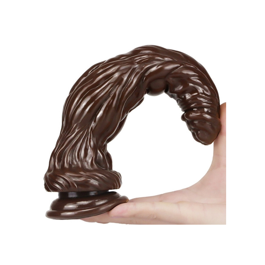 Gode Monster Ash 24 x 6.5cm Marron