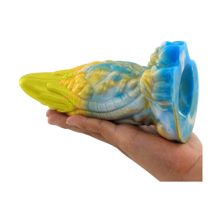 Gode Rhegax 16 x 6.5cm Doré-Bleu