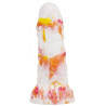 Gode Toadyk 17 x 6cm Blanc-Orange