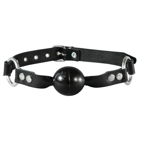 Baillon Boule Simply Gag 4cm Noir