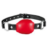 Baillon en cuir Silence Gag Rouge