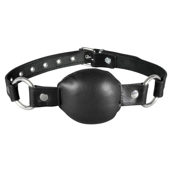 Baillon en cuir SIlence Gag Noir
