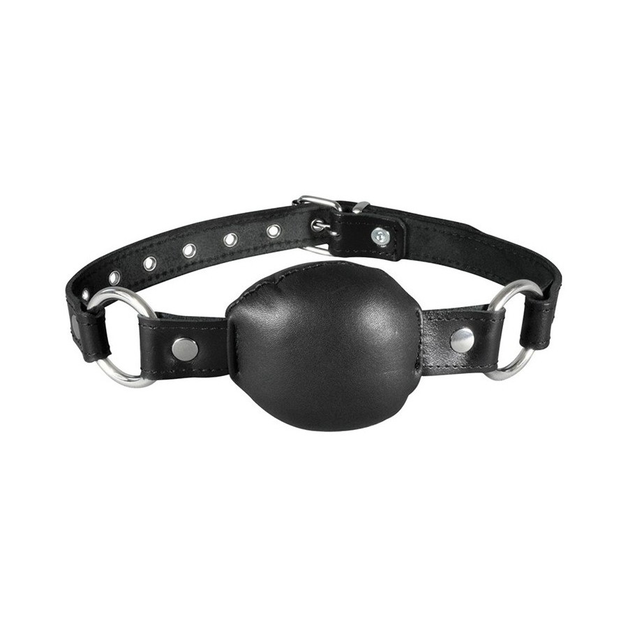 Baillon en cuir SIlence Gag Noir