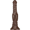 Gode Monster Dog Long 26 x 6cm Marron foncé