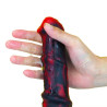 Gode Dragon Zirg 22 x 5cm Noir-Rouge