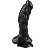 Gode Monster Seemus 15 x 4.5cm Noir
