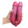 Double gode Duo Real 36 x 4.3cm