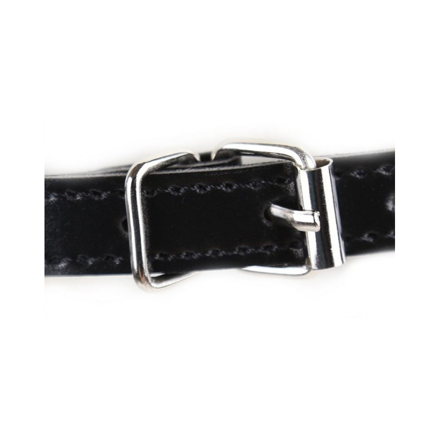 Masque avec Baillon Boule Gag Bling Noir