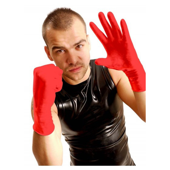 Gants Fist Wrist Rouge