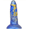 Gode Fantasy Bulstrix 15 x 5.5cm Bleu-Doré