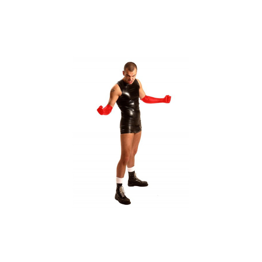 Gants Fist Elbow Rouge