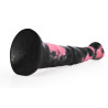 Gode Animal Ragulf 26 x 5.5cm Noir-Rose