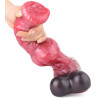 Gode Furry Wolf L 27 x 9.5cm