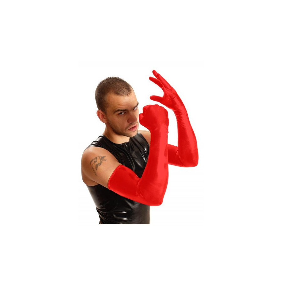 Gants Fist Shoulder Rouge