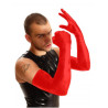 Gants Fist Shoulder Rouge