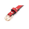 Bâillon Boule Liny Thin Noir-Rouge
