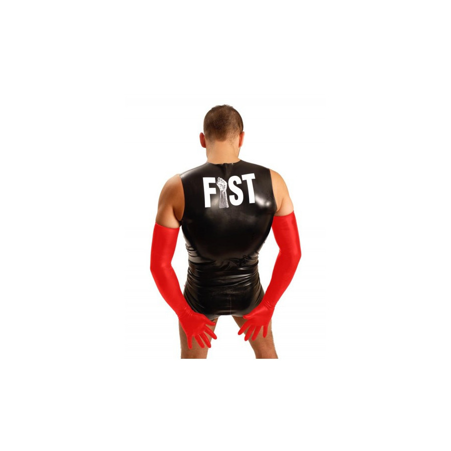 Gants Fist Shoulder Rouge